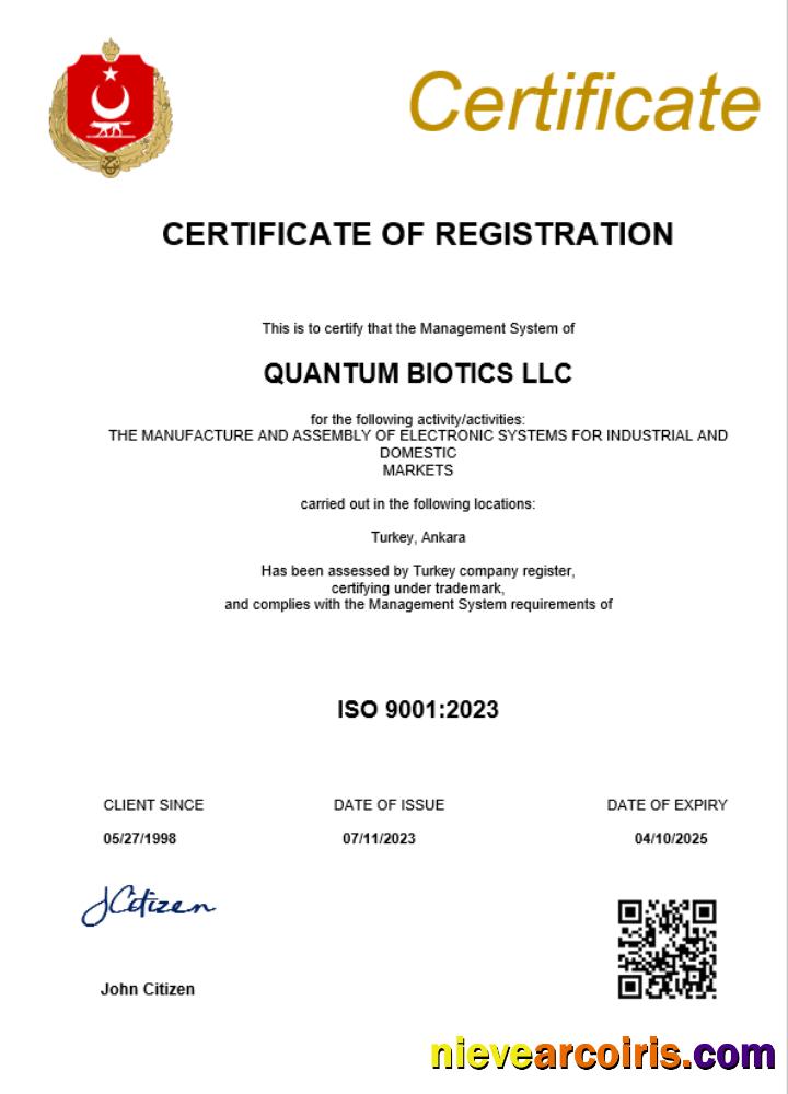 Turkey business registration certificate